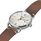  Shop Authentic Fossil The Commuter White Dial Brown Leather Strap Watch for Men - FS5275 - Luxxuri