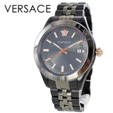  Shop Authentic Versace Hellenyium Analog Black Dial Black Steel Strap Watch For Men - VEVK00320 - Luxxuri