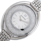  Shop Authentic Swarovski Crystalline Aura Silver Dial Silver Steel Strap Watch for Women - 5519462 - Luxxuri