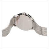  Shop Authentic Calvin Klein Minimal Blue Dial Silver Mesh Bracelet Watch for Women - K3M2212N - Luxxuri