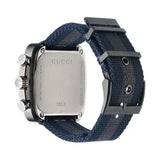  Shop Authentic Gucci Coupe Chronograph Blue Dial Two Tone NATO Strap Watch for Men - YA131203 - Luxxuri