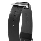  Shop Authentic Calvin Klein Minimal Diamonds Black Dial Black Leather Strap Watch for Men - K3M211CS - Luxxuri