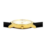  Shop Authentic Calvin Klein City Mother of Pearl White Dial Black Leather Strap Watch for Men - K2G2G5C6 - Luxxuri