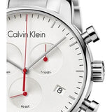  Shop Authentic Calvin Klein City Chronograph White Dial Silver Steel Strap Watch for Men - K2G271Z6 - Luxxuri