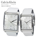  Shop Authentic Calvin Klein Window White Dial White Leather Strap Watch for Women - K2M23120 - Luxxuri