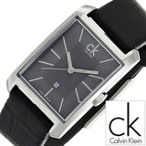  Shop Authentic Calvin Klein Window Black Dial Black Leather Strap Watch for Men - K2M23107 - Luxxuri