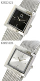  Shop Authentic Calvin Klein Mark Silver Dial Silver Mesh Bracelet Watch for Women - K3R23126 - Luxxuri