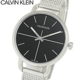  Shop Authentic Calvin Klein Even Black Dial Silver Mesh Bracelet Watch for Women - K7B23121 - Luxxuri