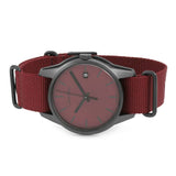  Shop Authentic Calvin Klein Tone Maroon Dial Maroon NATO Strap Watch for Men - K7K514UP - Luxxuri