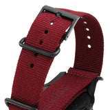  Shop Authentic Calvin Klein Tone Maroon Dial Maroon NATO Strap Watch for Men - K7K514UP - Luxxuri