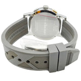  Shop Authentic Burberry Belt Chronograph Silver Dial Brown Rubber Strap Watch For Men - BU9811 - Luxxuri