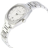  Shop Authentic Gucci GG2570 Diamonds Silver Dial Silver Steel Strap Watch For Women - YA142505 - Luxxuri