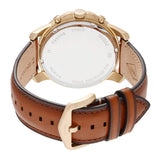  Shop Authentic Fossil Grant Chronograph Blue Dial Brown Leather Strap Watch for Men - FS5068 - Luxxuri