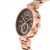  Shop Authentic Michael Kors Sawyer Rose Gold Dial Rose Gold Steel Strap Watch for Women - MK6226 - Luxxuri