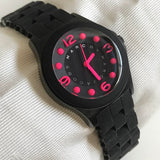  Shop Authentic Marc Jacobs Pelly Black Dial Black Silicone Strap Watch for Women - MBM2543 - Luxxuri