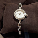  Shop Authentic Bulova Crystals White Dial Silver Steel Strap Watch for Women - 96X114 - Luxxuri