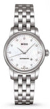  Shop Authentic Mido Baroncelli Automatic Mother Of Pearl Dial Silver Steel Strap Watch For Women - M7600.4.69.1 - Luxxuri