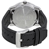  Shop Authentic Movado Bold Silver Dial Black Leather Strap Watch For Men - 3600468 - Luxxuri