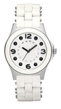  Shop Authentic Marc Jacobs Pelly White Dial White Silicone Strap Watch for Women - MBM2503 - Luxxuri