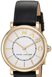  Shop Authentic Marc Jacobs Roxy White Dial Black Leather Strap Watch for Women - MJ1537 - Luxxuri