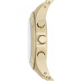  Shop Authentic Marc Jacobs Blade Chronograph Gold Dial Gold Steel Strap Watch for Women - MBM3101 - Luxxuri
