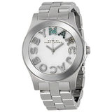 Shop Authentic Marc Jacobs Rivera White Dial Silver Steel Strap Watch for Women - MBM3136 - Luxxuri