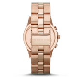  Shop Authentic Marc Jacobs Blade Chronograph Brown Dial Rose Gold Steel Strap Watch for Women - MBM3308 - Luxxuri