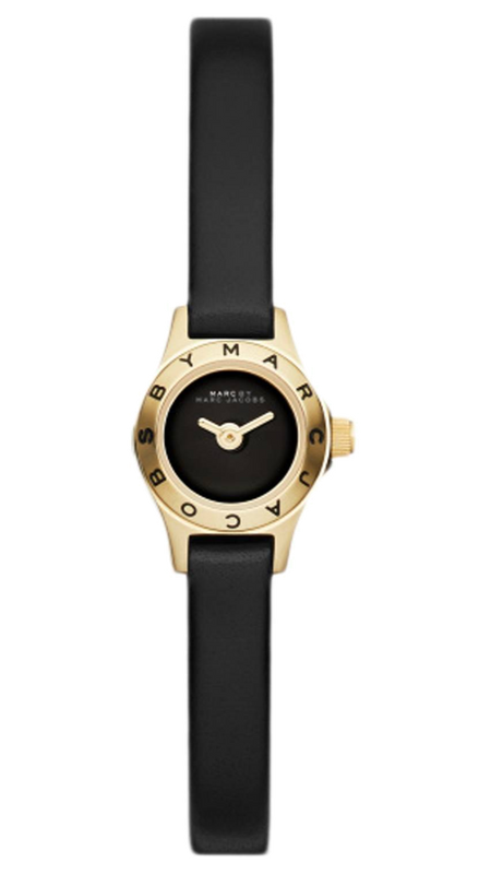  Shop Authentic Marc Jacobs Blade Black Dial Black Leather Strap Watch for Women - MBM1345 - Luxxuri