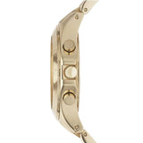 Shop Authentic Marc Jacobs Blade Chronograph Gold Dial Gold Steel Strap Watch for Women - MBM3101 - Luxxuri