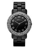  Shop Authentic Marc Jacobs Marci Black Dial Black Steel Dial Strap Watch for Women - MBM3193 - Luxxuri