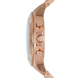  Shop Authentic Marc Jacobs Blade Chronograph Brown Dial Rose Gold Steel Strap Watch for Women - MBM3308 - Luxxuri