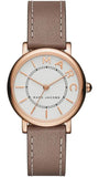  Shop Authentic Marc Jacobs Roxy White Dial Light Brown Leather Strap Watch for Women - MJ1538 - Luxxuri