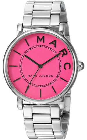  Shop Authentic Marc Jacobs Roxy Pink Dial Silver Steel Strap Watch for Women - MJ3524 - Luxxuri