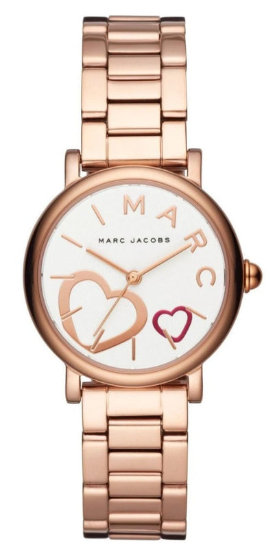  Shop Authentic Marc Jacobs Classic White Dial Rose Gold Steel Strap Watch for Women - MJ3592 - Luxxuri