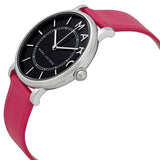  Shop Authentic Marc Jacobs Roxy Black Dial Pink Leather Strap Watch for Women - MJ1535 - Luxxuri