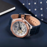  Shop Authentic Maserati Stile Automatic Limited Edition White Dial Blue Leather Strap Watch For Men - R8821142001 - Luxxuri