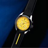  Shop Authentic Maserati Traguardo Chronograph Yellow Dial Black Silicone Strap Watch For Men - R8871612045 - Luxxuri