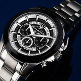  Shop Authentic Maserati Traguardo Chronograph Black Dial Silver Steel Strap Watch For Men - R8873612059 - Luxxuri