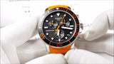  Shop Authentic Tissot Seastar 1000 Chronograph Black Dial Orange Rubber Strap Watch For Men - T120.417.17.051.01 - Luxxuri