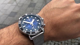  Shop Authentic Tissot Seastar 1000 Powermatic 80 Blue Dial SIlver Mesh Bracelet Watch For Men - T120.407.11.041.02 - Luxxuri