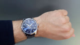  Shop Authentic Tissot Chrono XL Classic Blue Dial Brown Leather Strap Watch For Men - T116.617.16.047.00 - Luxxuri