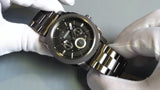  Shop Authentic Fossil Machine Chronograph Black Dial Grey Steel Strap Watch for Men - FS4662 - Luxxuri
