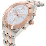  Shop Authentic Marc Jacobs Peeker Chronograph Silver Two Tone Steel Strap Watch for Women - MBM3369 - Luxxuri