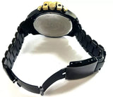  Shop Authentic Diesel Mega Chief Chronograph Gold Dial Black Steel Strap Watch For Men - DZ4485 - Luxxuri