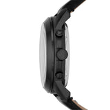  Shop Authentic Fossil Grant Automatic Black Dial Black Leather Strap Watch for Men - ME3028 - Luxxuri