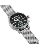  Shop Authentic Maserati Epoca 42mm Black Dial Steel Silver Mesh Bracelet Watch For Men - R8873618003 - Luxxuri
