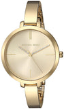  Shop Authentic Michael Kors Jaryn Quartz Gold Dial Gold Steel Strap Watch For Women - MK3734 - Luxxuri