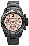  Shop Authentic Michael Kors Everest Quartz Rose Gold Dial Black Steel Strap Watch For Women - MK5872 - Luxxuri