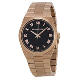  Shop Authentic Michael Kors Channing Black Dial Rose Gold Steel Strap Watch For Women - MK5937 - Luxxuri