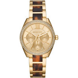  Shop Authentic Michael Kors Janelle Chronograph Gold Dial Two Tone Steel Strap Watch For Women - MK7133 - Luxxuri